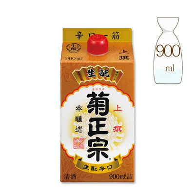 「菊正宗　上撰 さけパック本醸造 900mL」