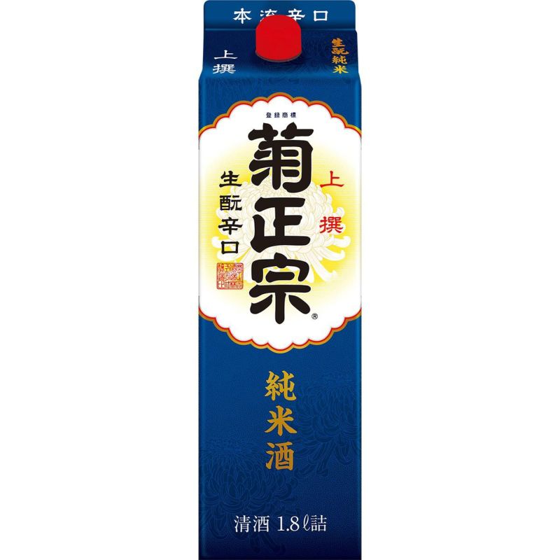 菊正宗 上撰 生もと純米 1.8Lパック」 日本酒通販≪公式≫ 菊正宗 ネットショップ