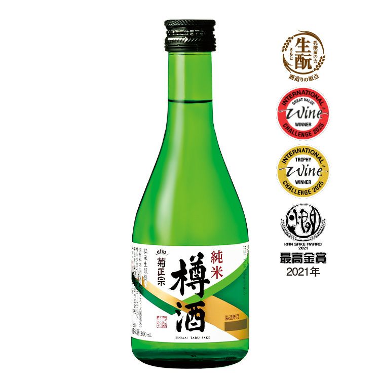 「菊正宗　上撰 純米樽酒 300mL」