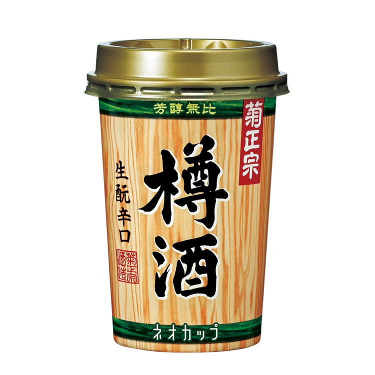 「菊正宗　上撰 樽酒ネオカップ 180mL」