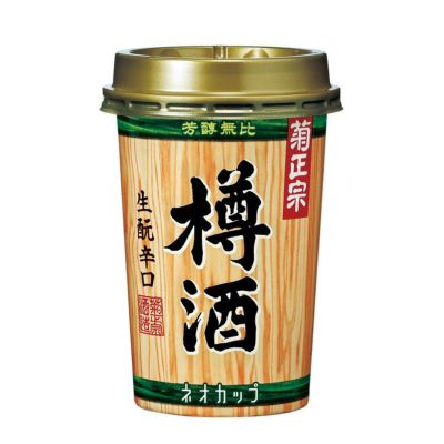 「菊正宗　上撰 樽酒ネオカップ 180mL」