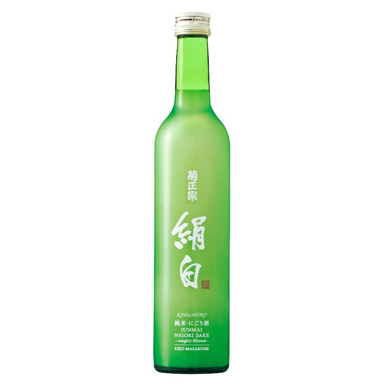 「菊正宗　上撰 純米にごり酒 絹白 500ml」絹に酔う年末