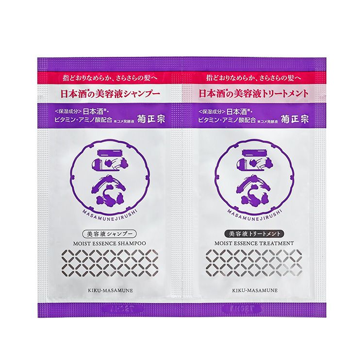 「菊正宗　正宗印 美容液シャンプー&美容液トリートメント 10+10ml」