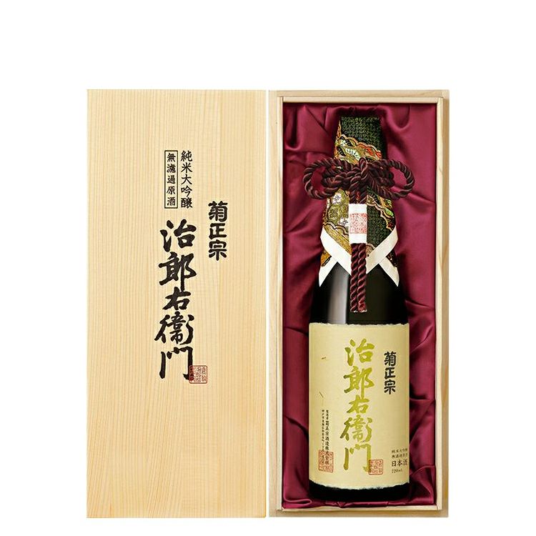 菊正宗 純米大吟醸 治郎右衞門 720mL 木函入り」 | 日本酒通販≪公式