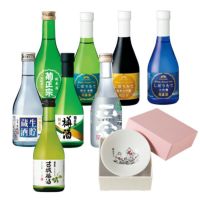 「菊正宗　オリジナル盃 300ｍL飲みくらべセット④粕離し 」