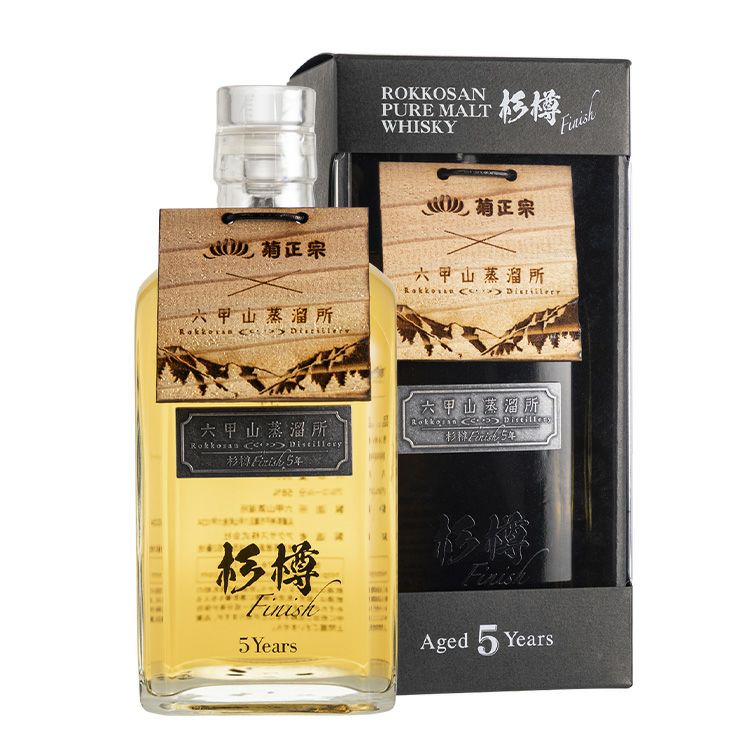 「六甲山ピュアモルトウイスキー杉樽フィニッシュ 500ｍL」