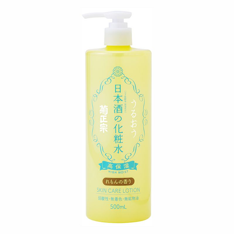 「菊正宗 日本酒の化粧水 高保湿 れもんの香り 500mL」