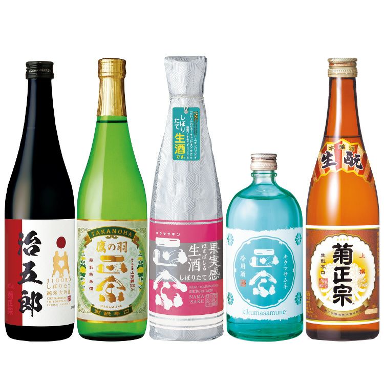「菊正宗 5種飲みくらべ☆キクマサ☆ファイブ♪」