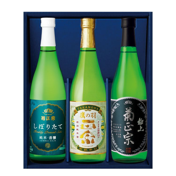 「菊正宗　超特撰 鷹の羽ギフトセット2025」