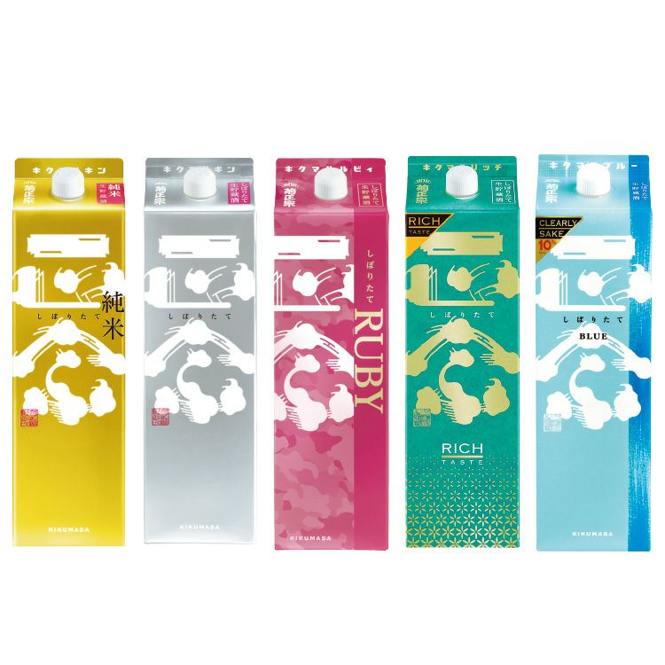 「新ギンパックシリーズ1.8L☆5種のみくらべセット」